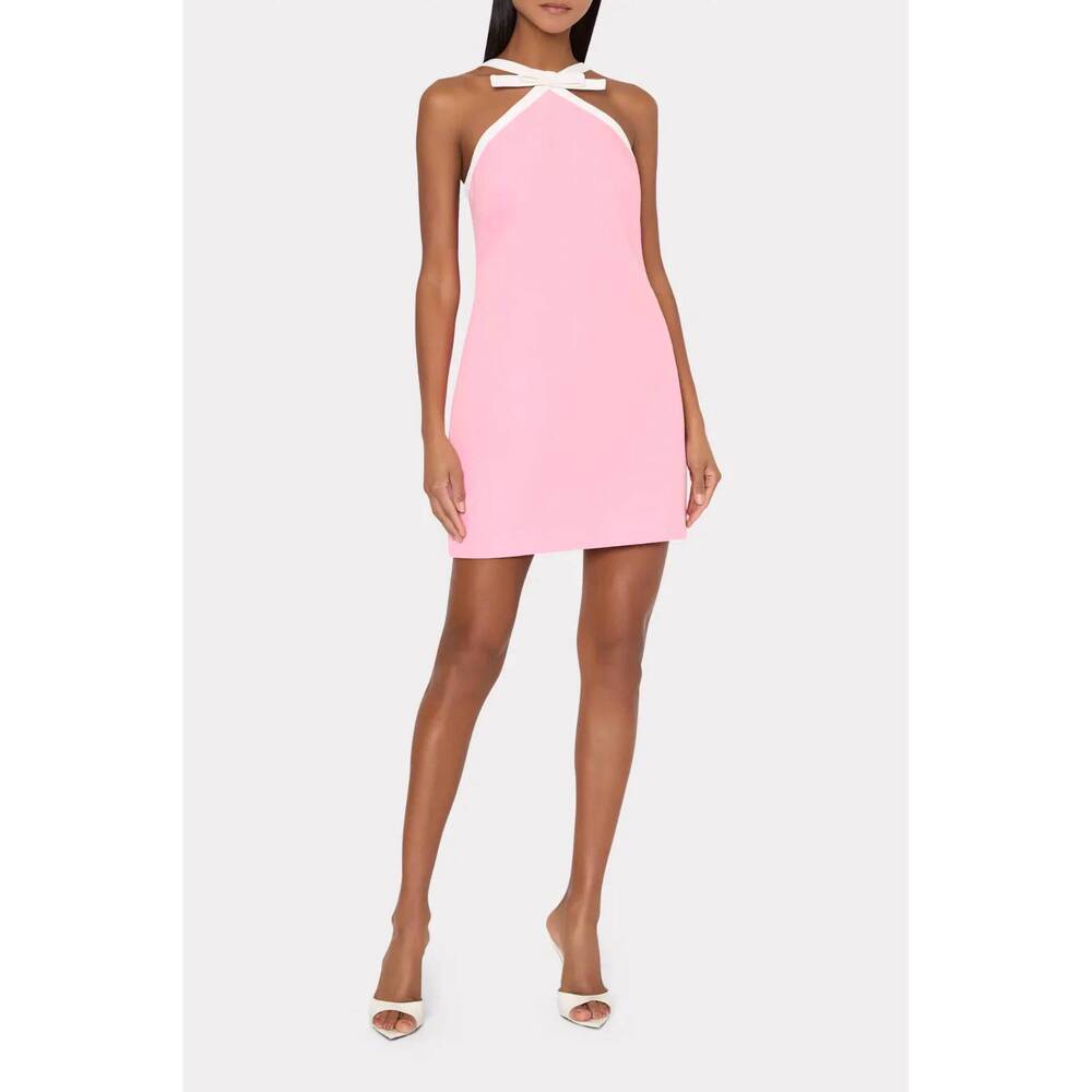 NEW MILLY shane cady mini dress in pink